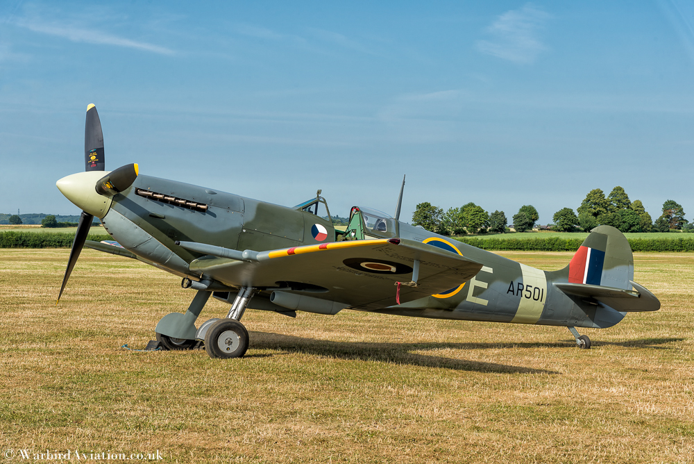 Spitfire LF Mk Vc AR501 G-AWII