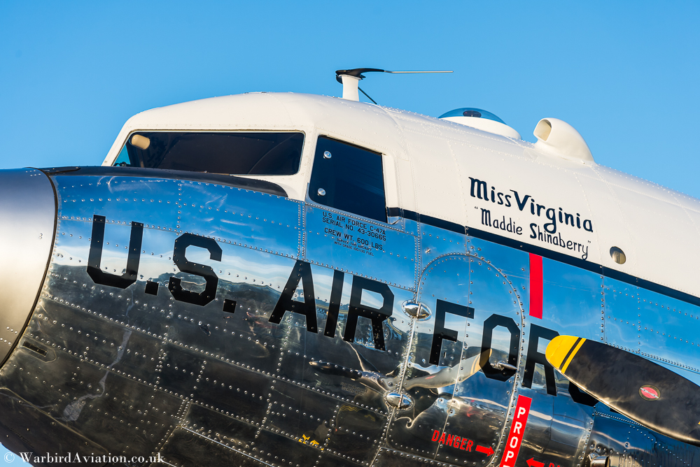 C-47 N47E Miss Virginia