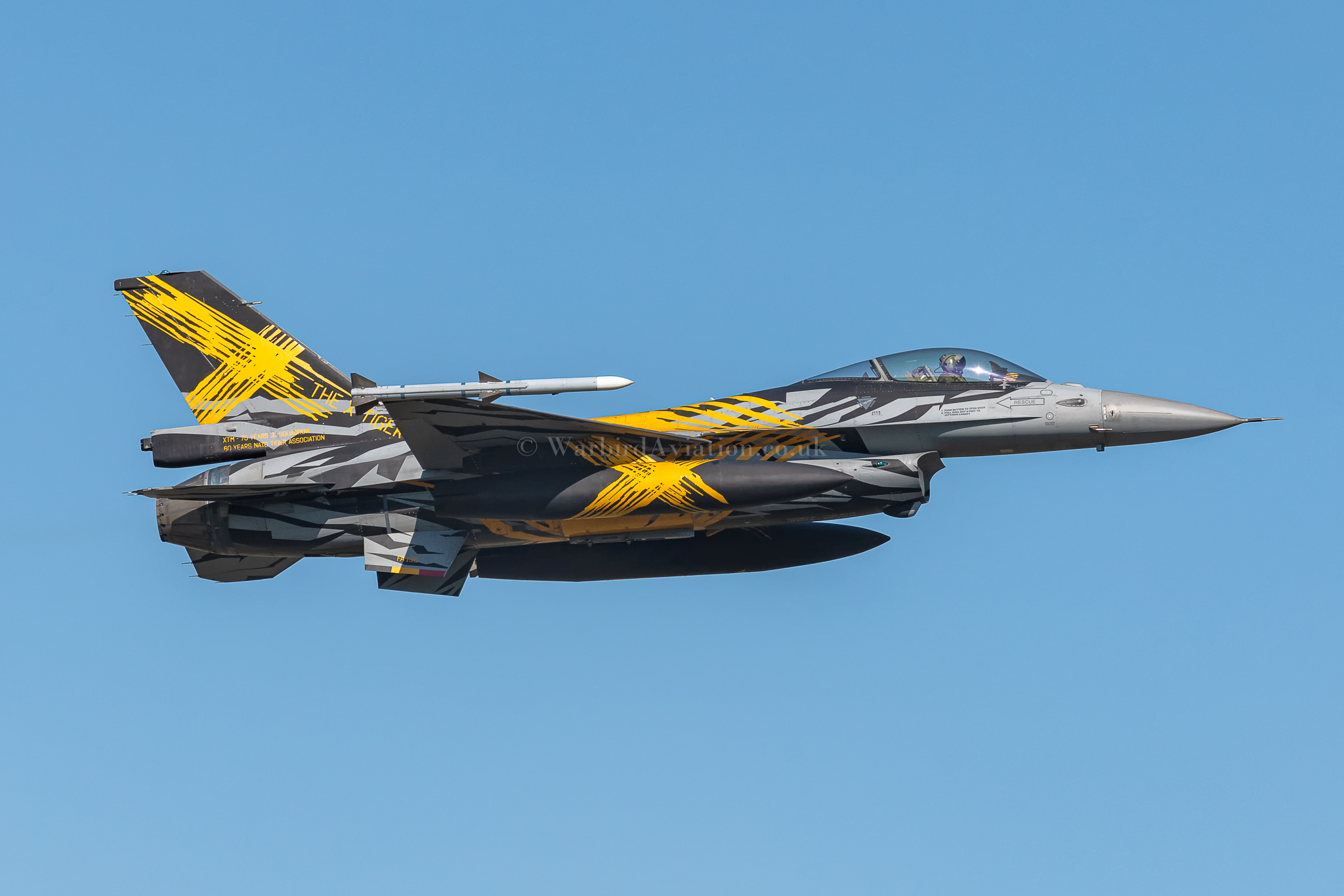 Belgian Air Force - F-16AM FA-136 (X Tiger)