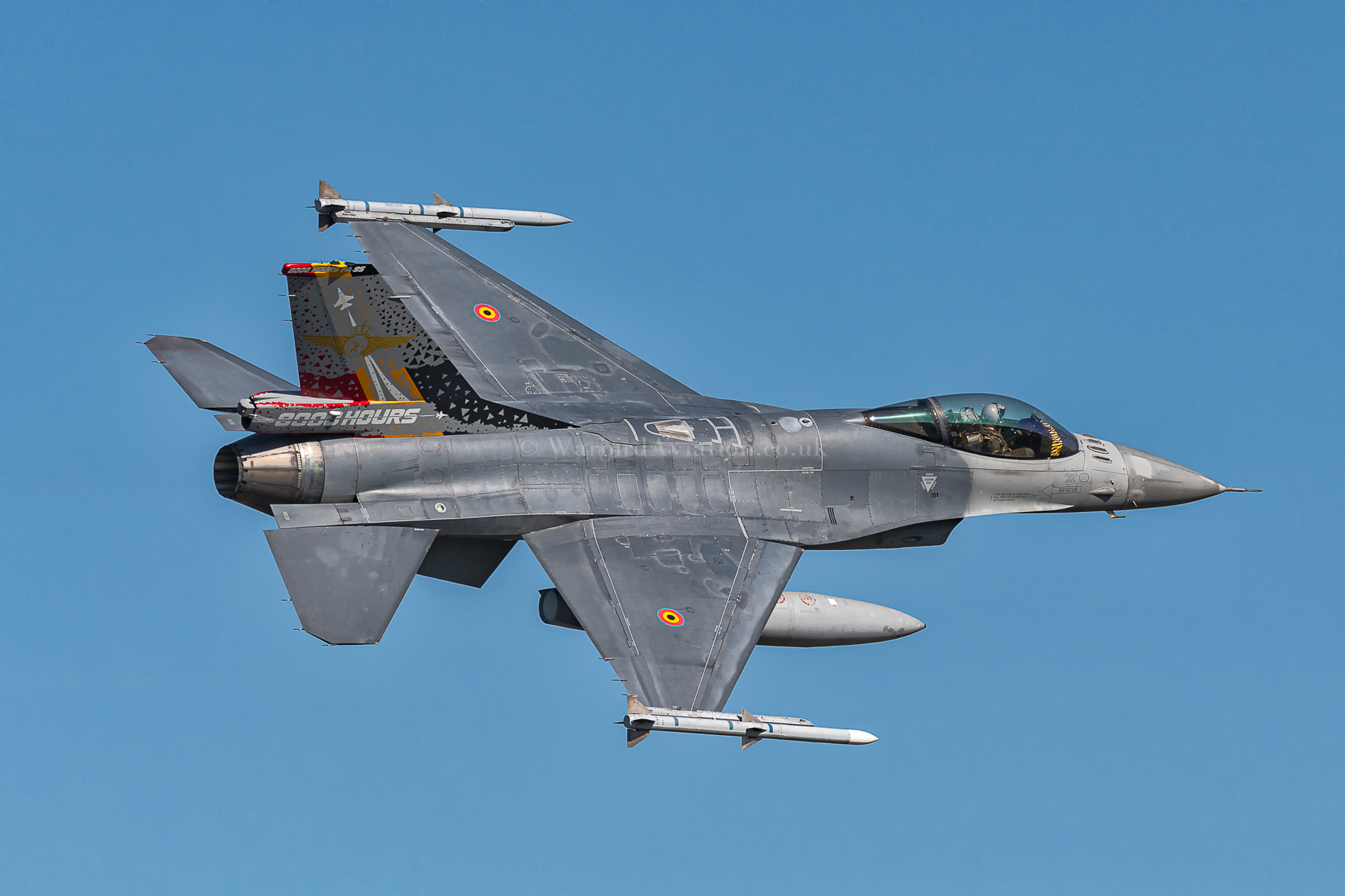 Belgian Air Force - F-16AM FA-95 (8000 Hours)