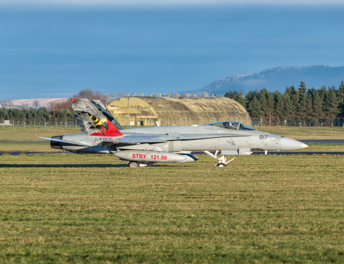 Swiss Air Force McDonnell Douglas F-18C Hornet J-5017 Falcon Tail