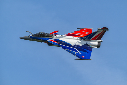 French Air Force Dassault Rafale C 116-4-IU "Rafale Solo Display" putting in a stunning show at Orleans Bricy Airshow 2025